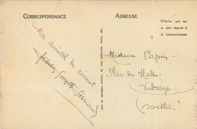 Deauville, A Praia das Flores — Hotel Royal — Georges Wybo, Arq. J. LL — Verso