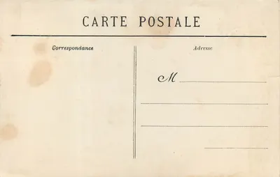 Mausoléu dos Mártires de Quiberon — Chartreuse d'Auray — Coleção Villard, Quimper — Verso