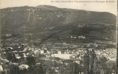 Bellegarde — Vista panorâmica e Montanha do Crédo — n° 134