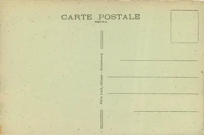 Strasburgo — Vista generale — Editore Félix Luib — Verso