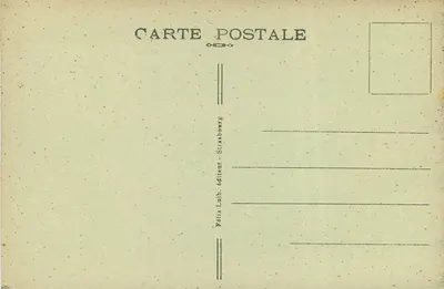 Strasbourg — L'Horloge Astronomique — wydawca Pélilex Luib — Rewers