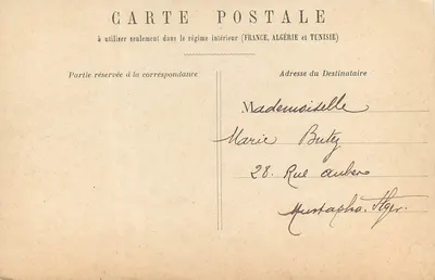 Bordeaux - Fuente de las Tres Gracias — editor anónimo, n°5 — Reverso