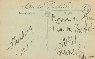 Bordeaux — A Igreja de Nossa Senhora — Sélecta — Verso