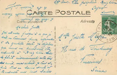 CAYEUX-SUR-MER — Brighton — Saída do bosque de pinheiros — LI n°117 — Verso