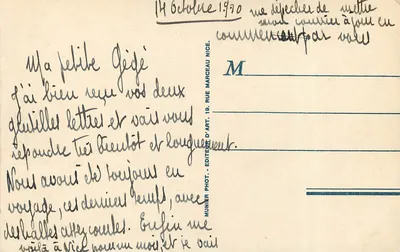 NICE — Promenada Anglijska — R. M. — n°102 — Rewers