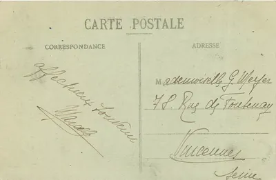 Toul Pittoresque — Stacja — Gerdolle et Briquet, wydawcy, Toul — Rewers