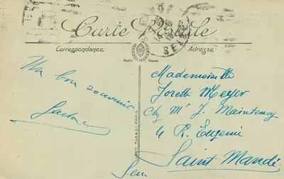 Rouen — Most Boieldieu i nabrzeże św. Sawera — Wydawca nieznany, nr 28 — Rewers