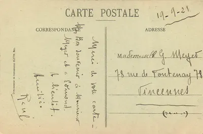 Monaco - Vista geral da Principalidade — Edição Giletta, n° 702 — Verso