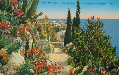 Mônaco — Jardins Exóticos e o Rocher — RM