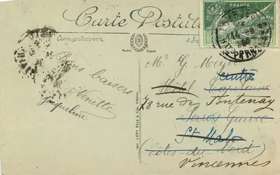 Muterets — Ogólny widok z Mamelon Vert — LL. — Rewers