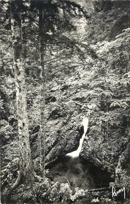 O salto da Truta — Plancher-les-Mines (Alta-Saône) — Imagens da França, Papeterie Fazenot