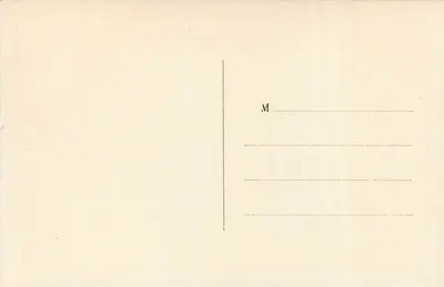 Palais de FONTAINEBLEAU — Chambre à coucher de Mme de Maintenon — série 41 — Verso