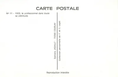 Nossos Ciclistas — O Profissional — Éditions A. Bargerni et Cie, Caen — Verso