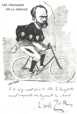 Émile Zola — Os ferventes da pedale — editor Jadault & Laget, n°7