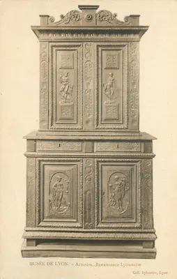 Museu de Lyon — Armário Renascentista de Lyon — Coll. Sylvestre, Lyon