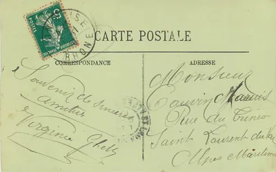 LYON — Pomnik Carnota — LL., n° 286 — Rewers