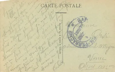 Lyon — Plac Republiki i Pomnik Carnota — E. R. n°240 — Rewers