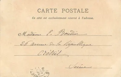 Lourdes — Basílica e Rosário vistos de lado — L.M., L. — Verso