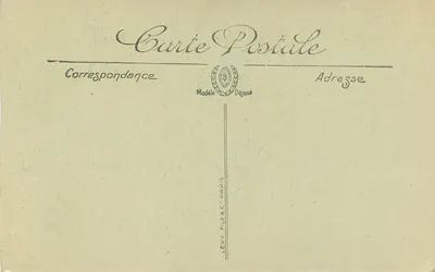 Iglesia de Brou — El Rétablo (detalle) — La Visita — Selecta — Reverso