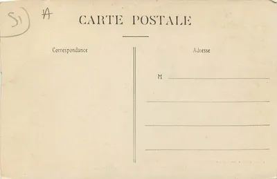 Saint-Martin-d'Ablois — Le Sourdon — Fonte principal — Edição das Novas Galerias, Epernay — Verso
