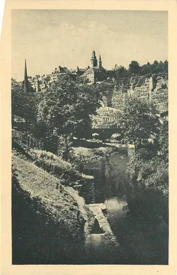 Luxemburgo - L'Alzette - Rochers du Bock e Ville-Haute