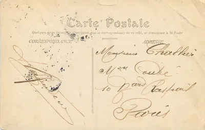 Bordeaux — As Colunas Rostrais — Edição especial 'Aux Dames de France' — Verso