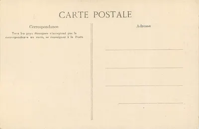 Ołtarz starej Abpady Précieux Sang — Tarn — wydawca L. J. TECAMPT — Rewers