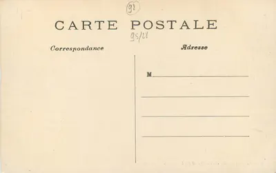 La Roseraie de Bagatelle — C.M. — n° 1330 — Verso