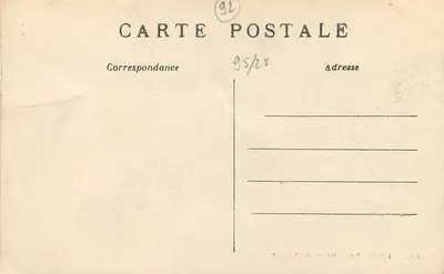 La Roseraie de Bagatelle — C.M. n° 1339 — Reverso