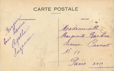 Saint-Saulge — Le Couvent - La Cour — Roubé, Châtillon — Rewers