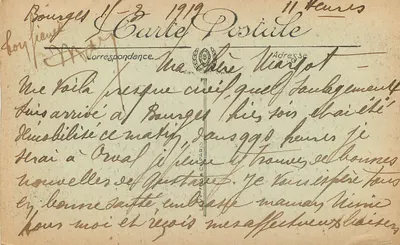 Nevers — O Quai da Loire — Edição B. N. n° 44 — Verso