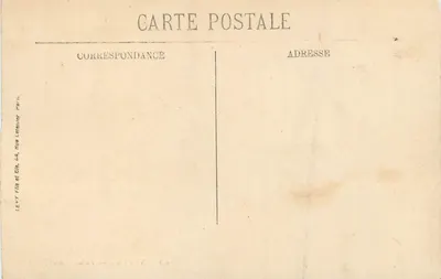 Nevers — Palácio Ducal — LL — Verso