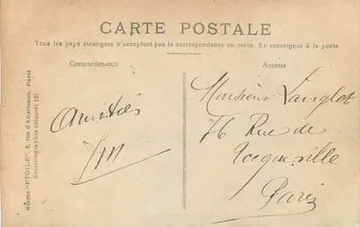Nevers — Most kolejowy — wydawca Emaillographie, nr 14 — Rewers