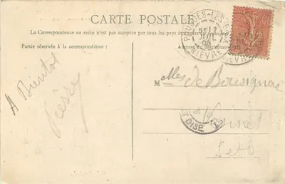 Pouguès-les-Eaux — Zespół Bani — Zbiór J. L. — Rewers