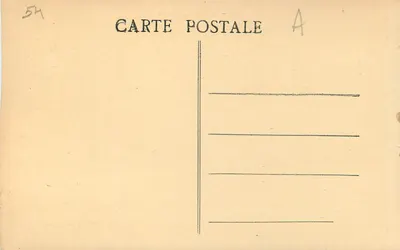 NANCY — Place de la Carrière — Prud'homme & Amiée, n° 7407 — Verso