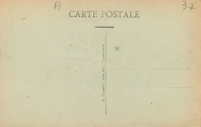Tours (Loire-et-Loire) — O Novo Hotel de Ville — A. P. — Verso