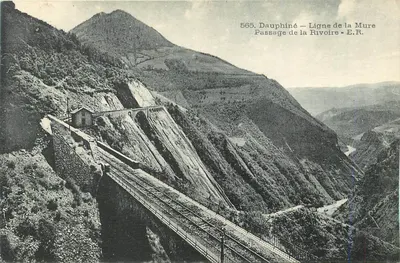 Passage de la Rivoire — Dauphiné — Ligne de la Mure — E.R.