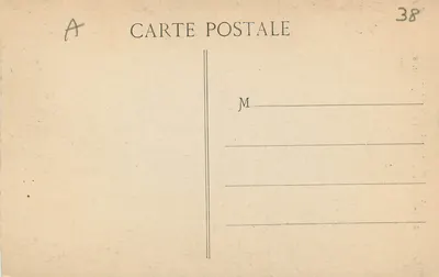 Dauphiné — La Grave — Katedra Terrasses i Meije — E.R. — Rewers