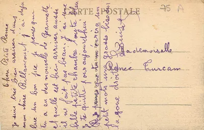 Paryż - Pałac Marsan - S.P.P. — Rewers