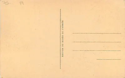 Sala Napoléona — Pamiątki Imperatora (łoże St-Hélène i meble polowe) — Muzeum Armii — Rewers