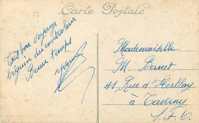 Nice — Widok ogrodu Albert I. La Jetée-Promenade — Alsons & Cie, n° 502 — Rewers