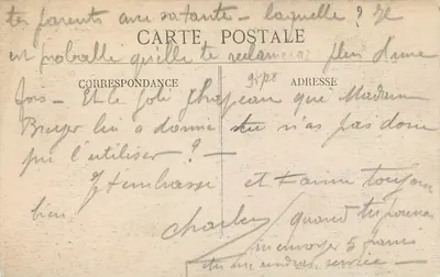 Granica francusko-szwajcarska — Wejście do basenów Doubs — Wycieczka do Franche-Comté — Wydawca L. Gaillard-Prêtre, Besançon — Rewers