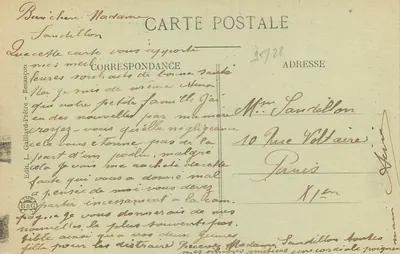 Besançon — Most Przecinający i nabrzeże Vauban — Wycieczka do Franche-Comté, nr 505 — Rewers