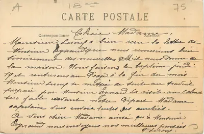 Montmartre — Wyspa La Barre w nocy — G.C.A Paris 959 — Rewers