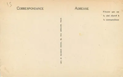 Alençon — De Prefectuur — ND — Achterkant