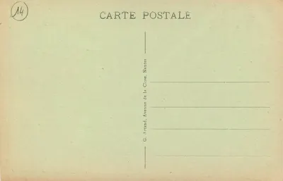 Cabourg — Grand Hôtel — wydawca G. Arland, Nantes, nr 1 — Rewers