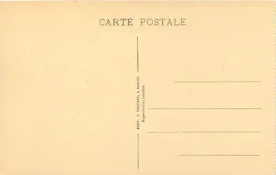 Sarlat-la-Cathédrale — Velhas Casas da Rue Foy e Catedral — P.D.S. — Verso