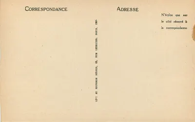 Marseille — Het Paleis van Justitie — Beeld van Berryer — LL — Achterkant