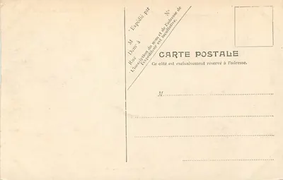 Lourdes — Fort i Most Gave — V.P. Paris, Nr 16 — Rewers
