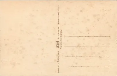 Nascita di Luigi XIII — Fontainebleau — H. THIBAULT — Verso